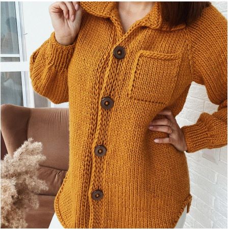 [Вязание] Елена Грабенко - Пальто-рубашка (2023)_0.jpg